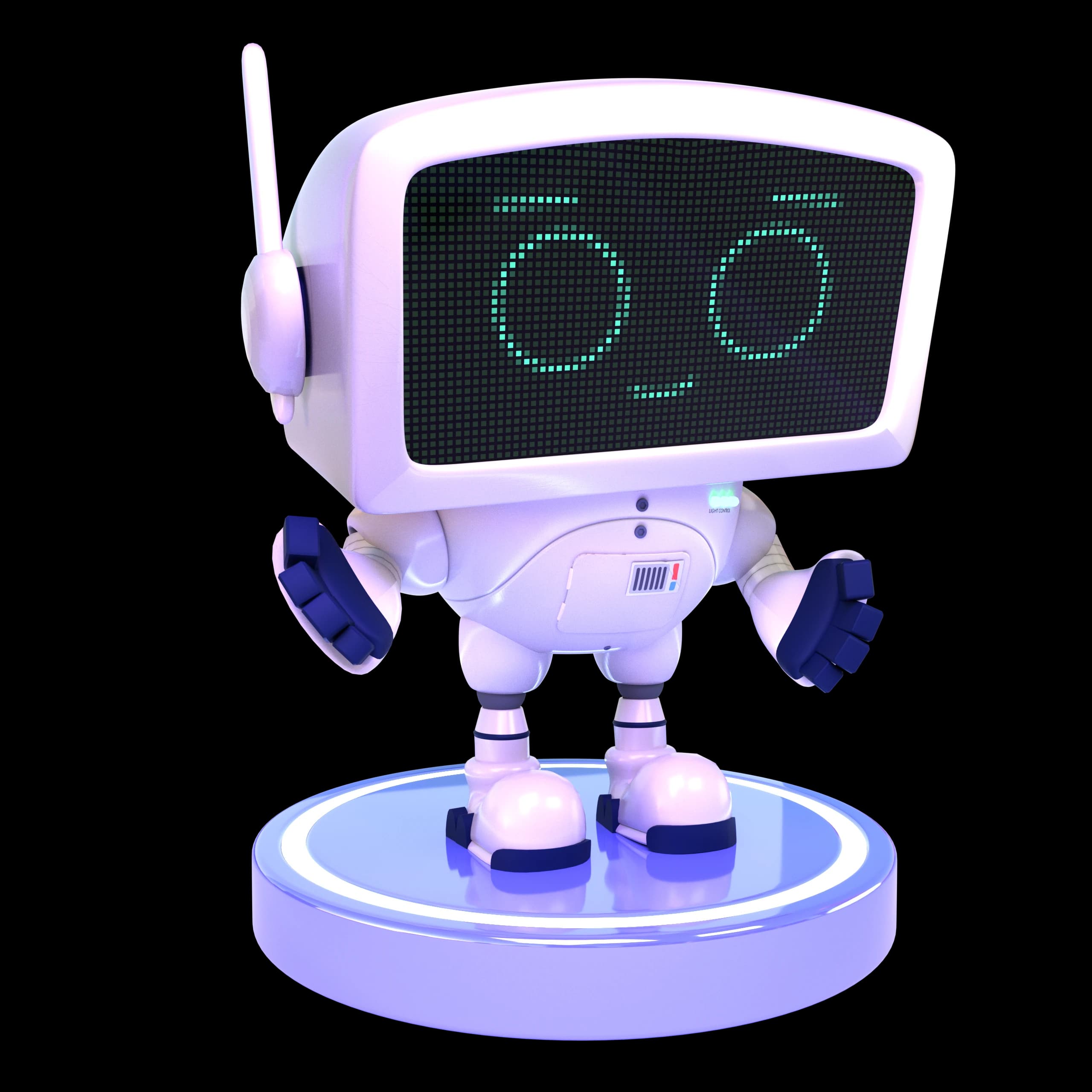 Giggly sagt »hallo«