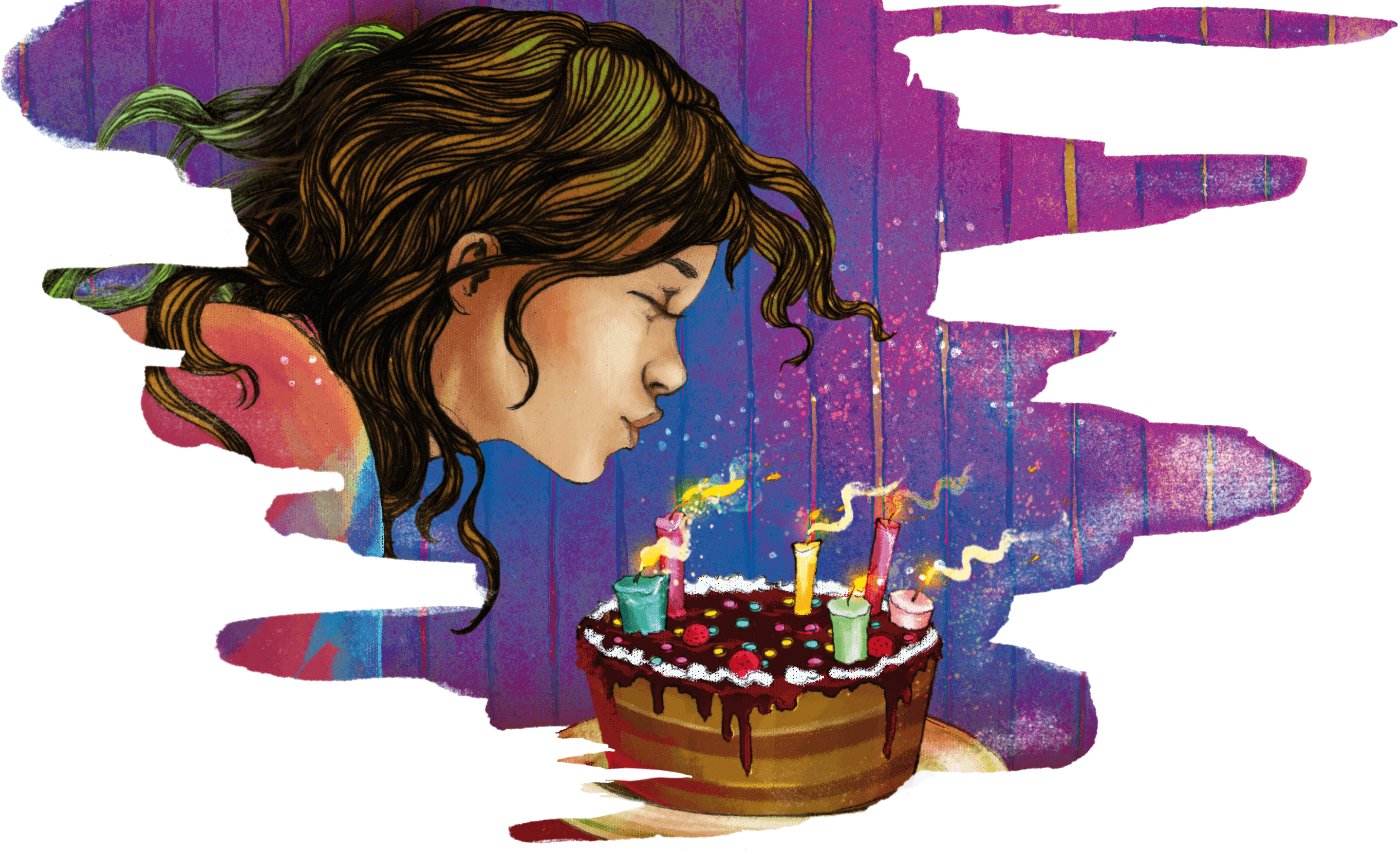 Alea Aquarius feiert Geburtstag mit einer Torte